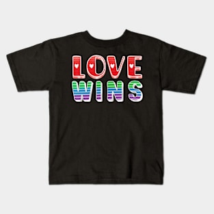 Love Wins Kids T-Shirt